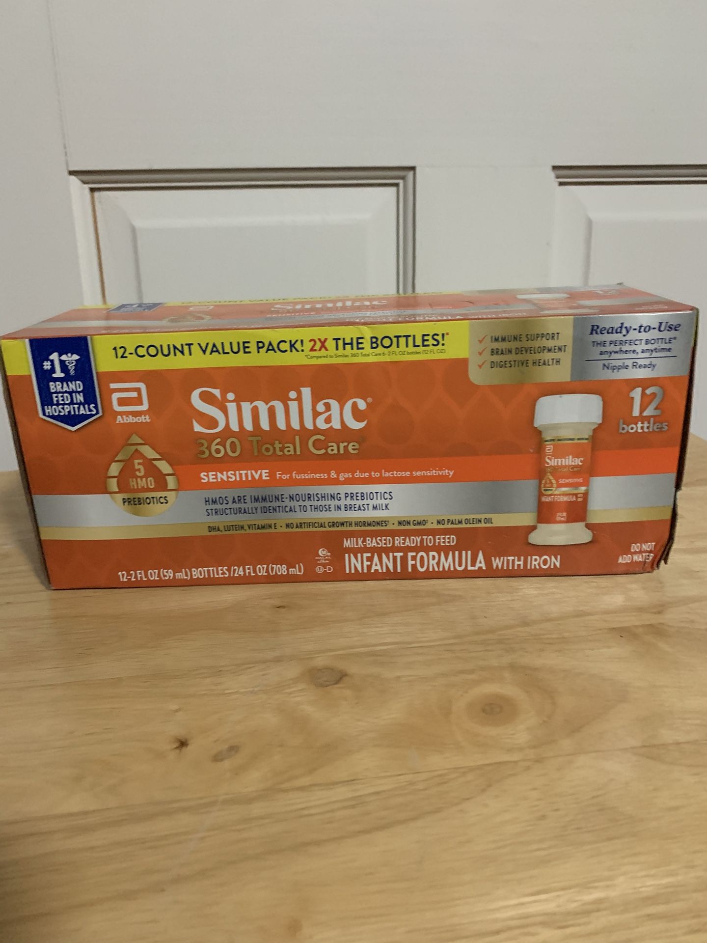 Similac 360 Total Care Sensitive Infant Formula 12-2fl Oz