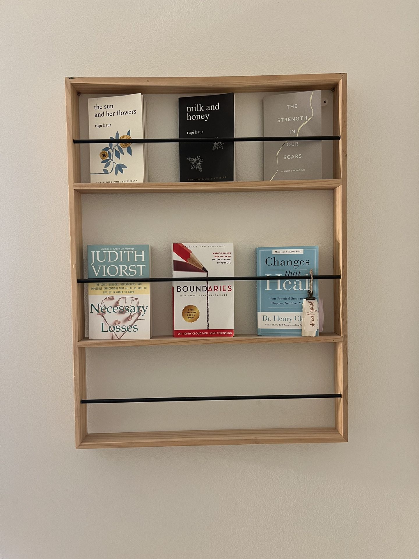 Wall Book Stand