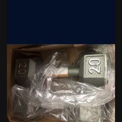 dumbbells Pair Of 20lbs Total Weights 40lbs