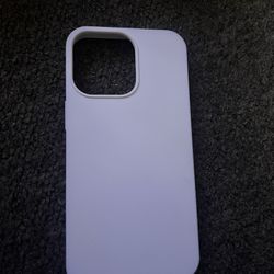 White Silicone Case For iPhone 13 Or iPhone 14 Pro Brand New