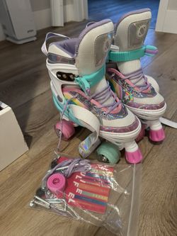 Girls Light Up Roller skates