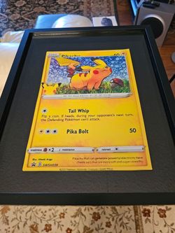 Custom raised 3D Pokémon Shadow Box Art