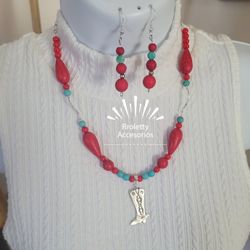 Sterling Silver 925 Necklace And Earrings Set 