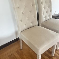 4  Upholstered Chairs (all for $25)