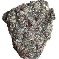 Purple Garnets. Gemstones Crystals Rocks Minerals