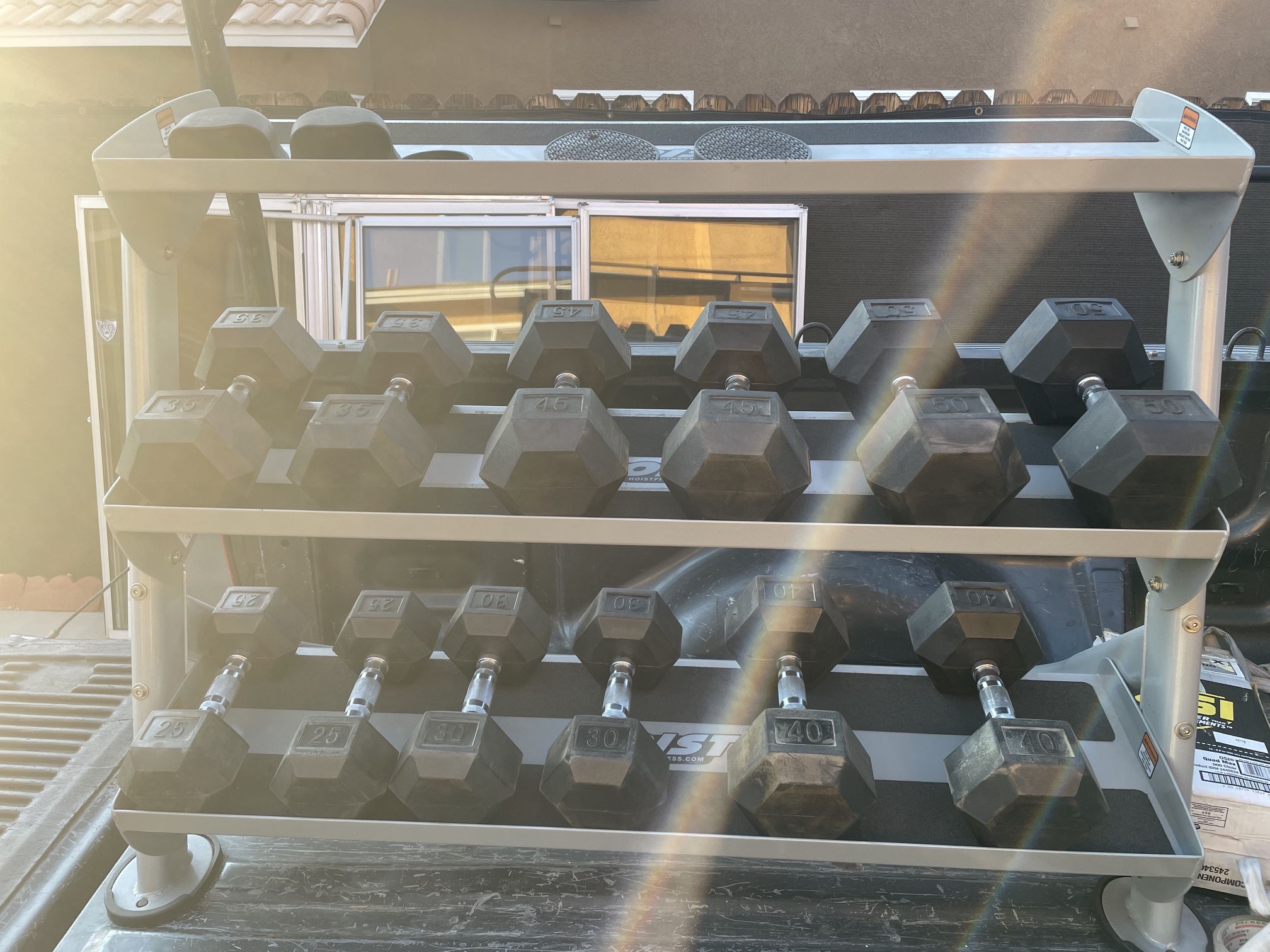 Weights And Rack