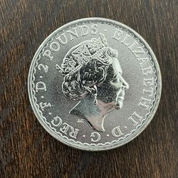 1 oz Silver Brittannia - 40 Total