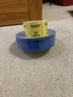 Raffle tickets