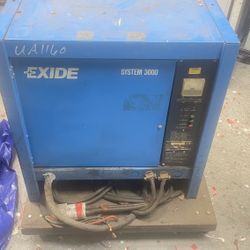 Exide System 3000 Forklift Battery Charger – 36V / 3-Phase $100