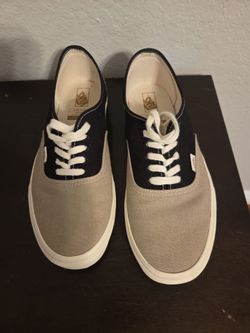 Vans authentic black tan eco sz 10.5