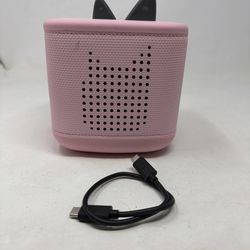 Tonies Toniebox Pink Toddler Learning Box - 10005 W/ Cable
