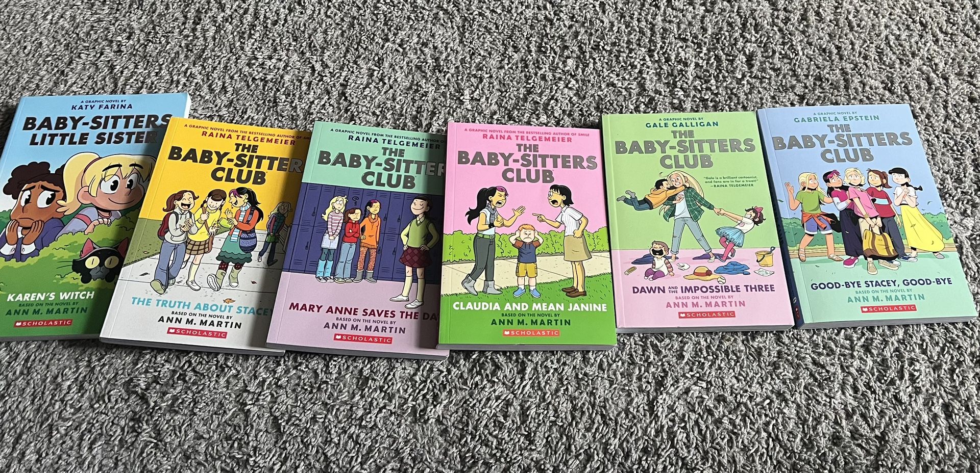 The Baby-Sitters Club Graphic Novels