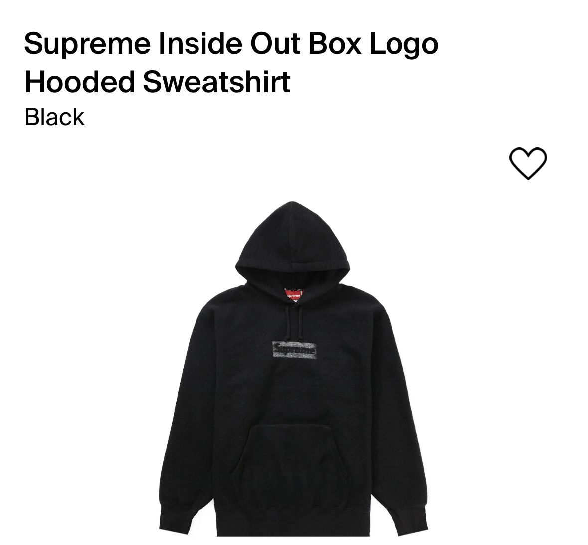 Supreme Inside Out Box Logo for Sale in Brooklyn, NY - OfferUp