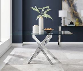 Dinner Glass Table