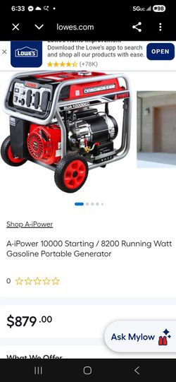 brand new 10,000 watts generator