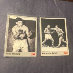 Rocky Marciano Card Lot