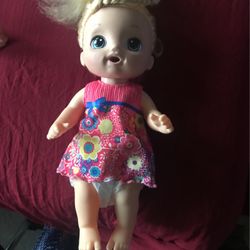 Soft Face Baby Alive Check Up Doll Interactive 