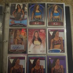 Wwe AJ Lee Book Cards Collection 