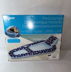aqua pool lounger inflatable extra long Brand new