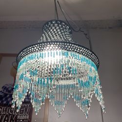 Pottery Barn Hanging Lamp