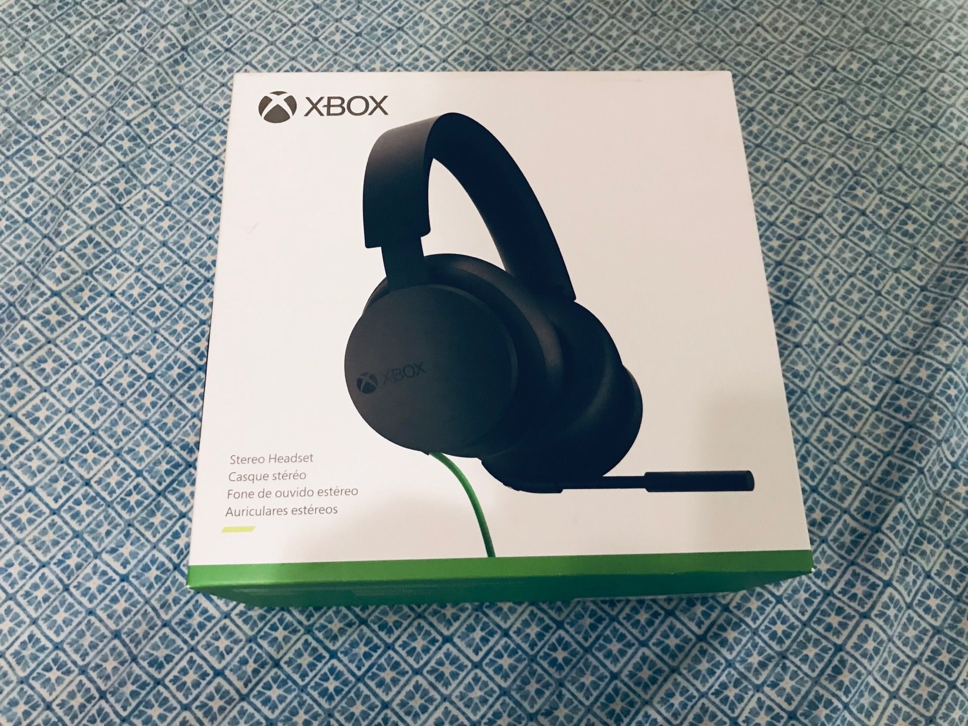 Microsoft Xbox Stereo Gaming headset Brand New SEAlED!