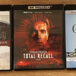 4K Blu-ray Movie Digital Codes Only 