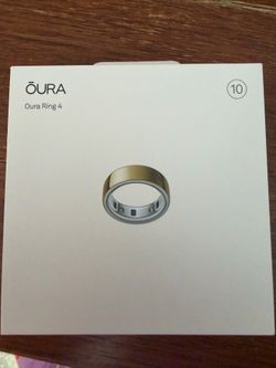 NEW Gold Oura Ring Gen 4 Size 10
