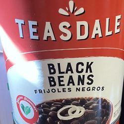 Teasdale Black Bean Cans 