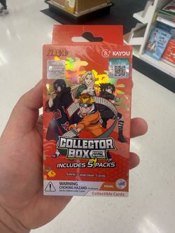 Kayou Naruto Collector Box Earth Scroll - 5 Pack Inside