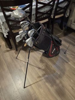 MEN'S GOLF SET  W/ STAND BAG (11 CLUBS)