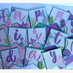 Mermaid Birthday Banner 