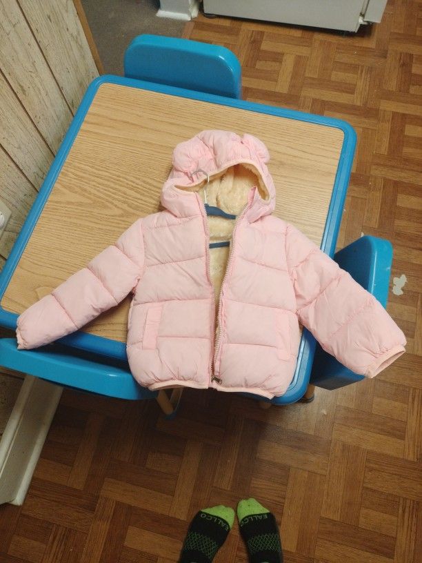 Baby Girl Winter Jacket 12 Months