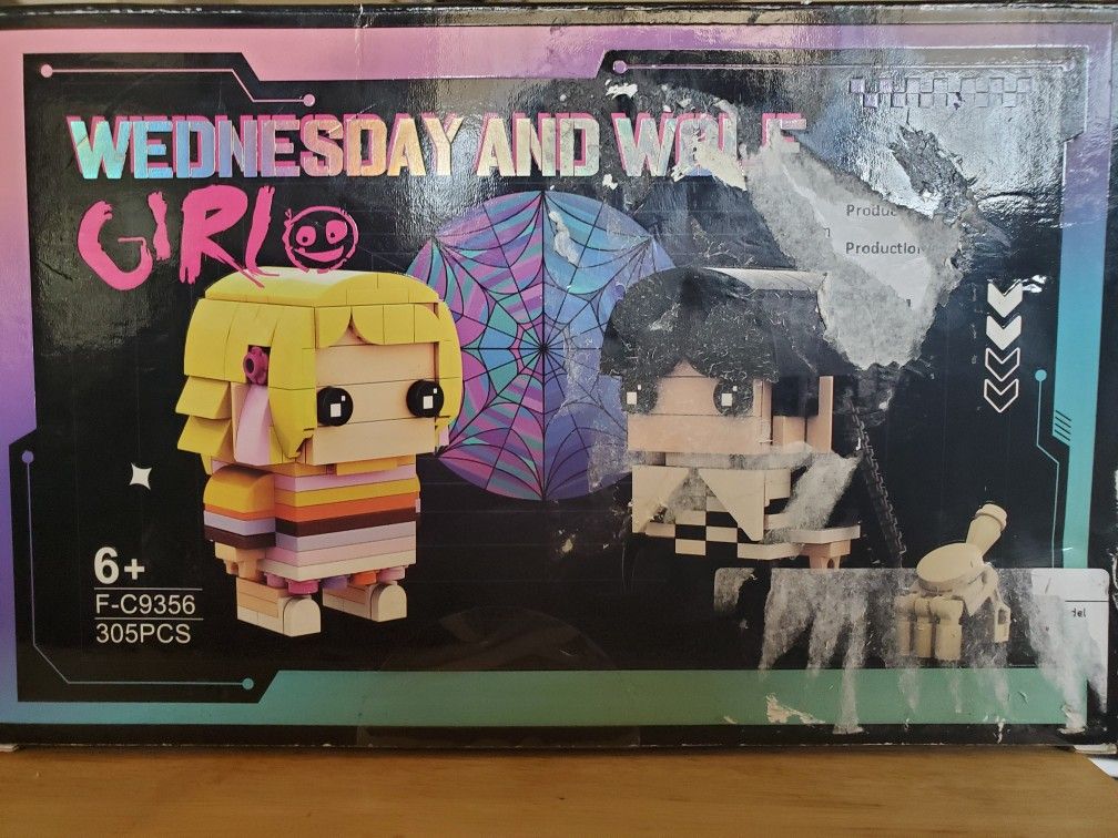 Wednesday And Enid Generic Lego Set- 305 pieces