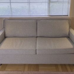 Stylish Heather Gray Sofa Bed