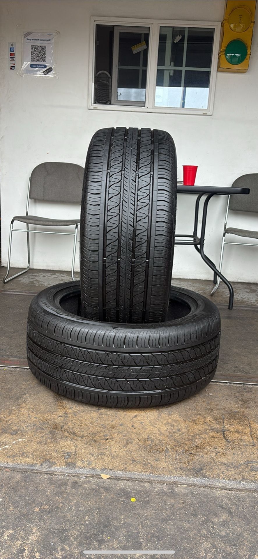 255/45/19 CONTINENTAL PROCONTACT (2 TIRES)