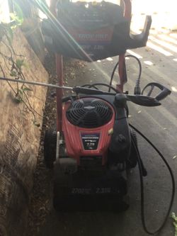Power gas power washer
