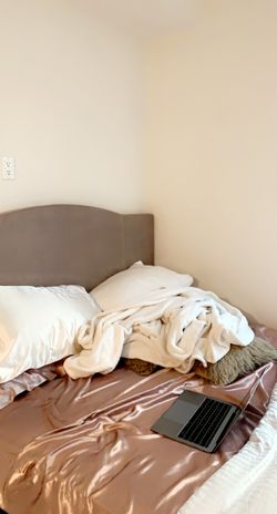 Bed Frame + Mattress — Great Condition