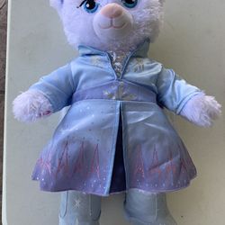 Build A Bear Frozen Elsa With Clothes and BOOTS Clean LIKE NEW! 
