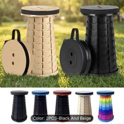 2 Pieces Folding Stair Chairs 