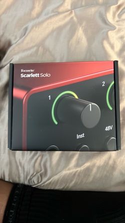 Focusrite Scarlett Solo Audio Interface