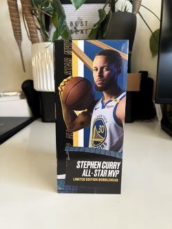 NEW Stephen Curry Warriors 2025 All Star MVP SGA Bobblehead