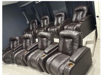 Theater reclining chairs