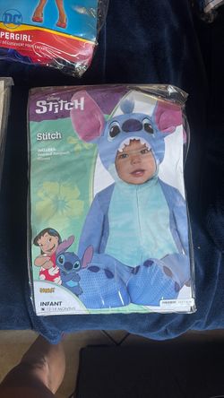 Stitch baby costume