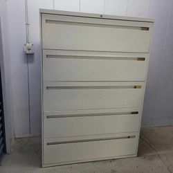 Metal File Cabinet No Key With Cylinder 