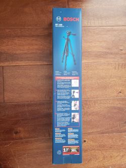 NEW BOSCH BT 150 Compact Tripod Extendable Height Level Line Lasers BT150