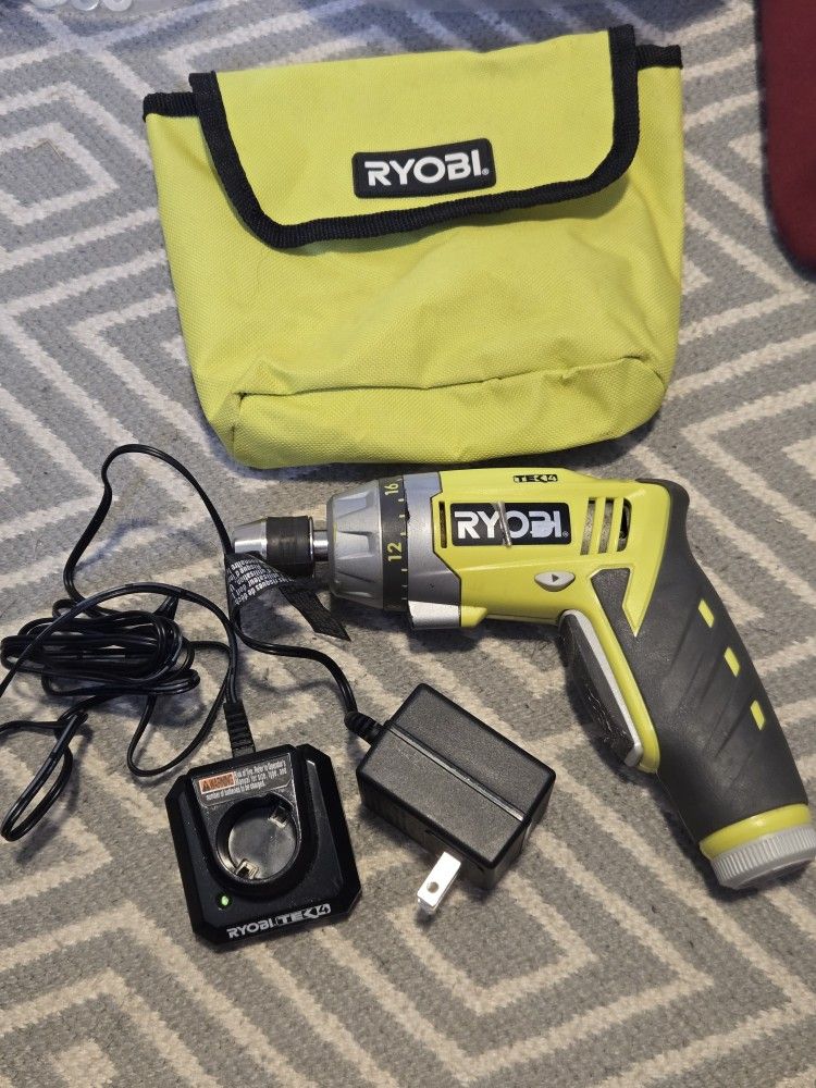 Ryobi Cordless Screwdriver