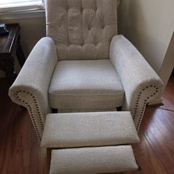 Beige Recliner For Sale - $125