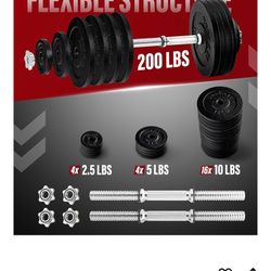 Adjustable dumbbells