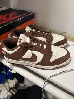 Nike Dunks brown suede size 10