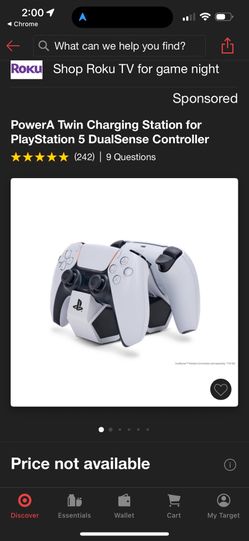PS5 DualSense Controller Charging Station